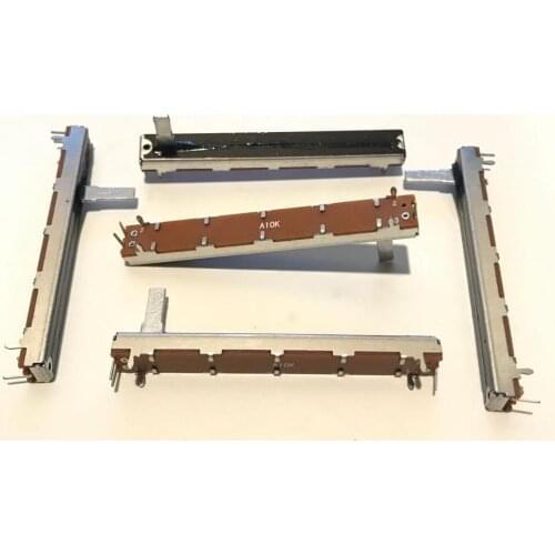 100pcs SL6021N A10K 75MM single joint mixer fader potentiometer / Handle length 15MMC