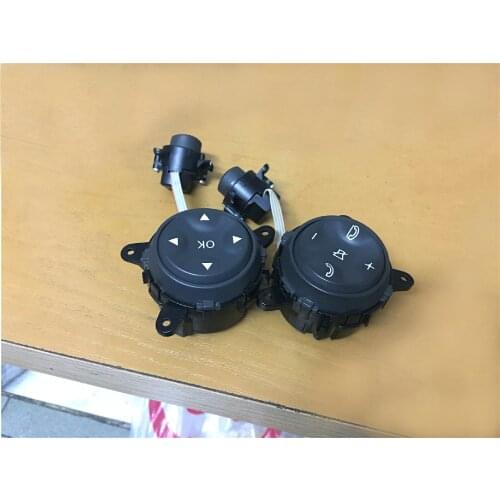 2PCS Steering wheel switch combination key switch is suitable for Mercedes-Benz W221 S300 S350 S400 S500 S600 Steering wheel