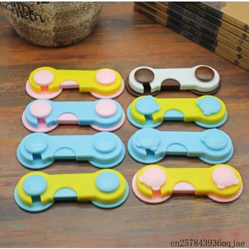 2000Pcs Plastic Cabinet Lock Unit for Children Safety Baby Protection Children Safe Locks for Refrigerators Baby Security Drawer