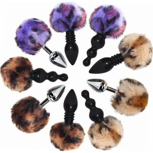 Erotic Bunny Tail Anal Plug Sexy Ass Buttplug Butt Prostate Stimulator Adult Sex Toys For Women Gay Couples Exotic Accessories