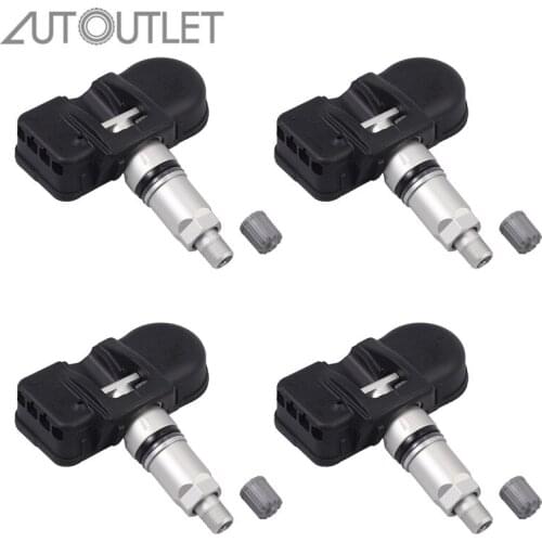 AUTOUTLET 4Pcs 433MHz Tire Pressure Sensor For Mercedes RDK Sensor A0009057200 A0009054100 Tire Pressure Measurement Sensor