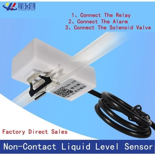 Small Pipeline Non-Contact Liquid Level Sensor, Infusion Pipe Water Level Sensor Switch, Liquid Sensor Sensor Detection