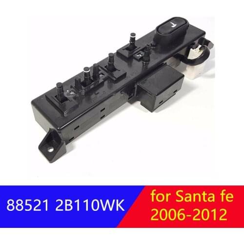 Electric seat adjustment switch button LH 885212B110WK Power Seat Switch Front Left Button for hyundai Santa fe 2006-2012
