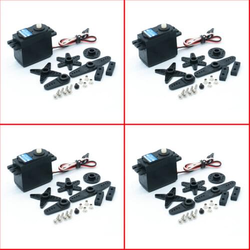 JX Servo PS-4503HB 45.5G 3Kg Rc Standard Servo Steering Gear Motor Servo for Rc Models Airplane Parts Acces