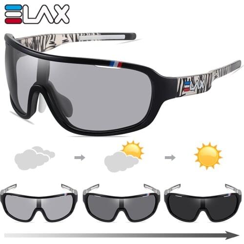2020 Polarized Photochromic UV400 Outdoor Road Cycling Eyewear Sports Cycling Sunglasses Men Women Bike Bicycle Glasses