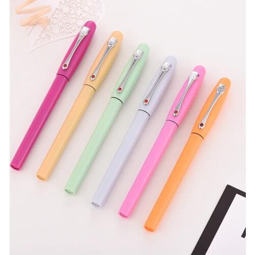 Special sales Bao Shi Lions Jinhao fountain pen student special calligraphy 0.38mm & 0.5mm ink pen, plastic pen