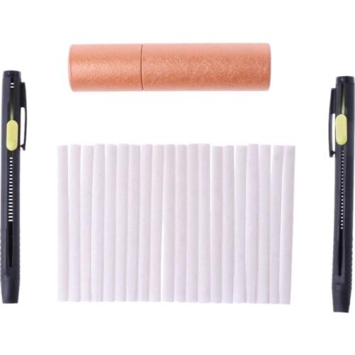 T84F 1 Set Tailors Chalk Pen Pencil Dressmakers Invisible Marking Sewing Fabric Cloth