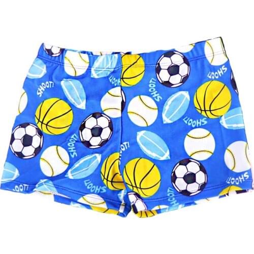 Hight Quality Children Swimming Trunks , High Elastic Boy Football Cartoon Swim Trunks, Girl Bathing Underpants beachwear shorts