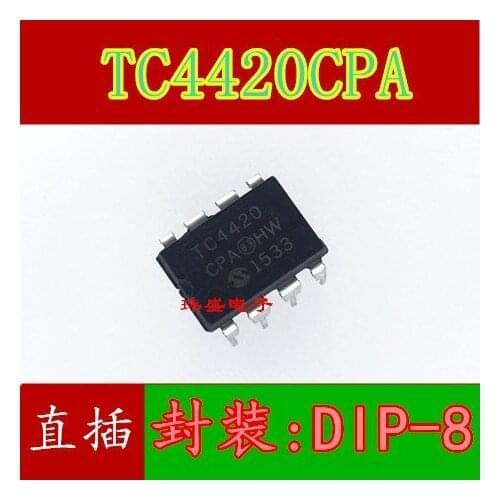10pcs TC4420CPA TC4420 DIP8 TC4420EPC