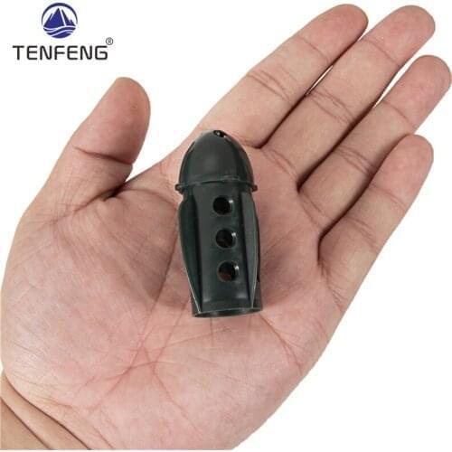 100pcs New Carp Type Fishing Bait Holder Thrower Ice Fishing Nesting Device Plumb Carp Tool Fish Tackle Pesca Iscas Accessories