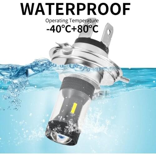 2PCS LED Auto lighting Motorcycle lamp white 12v H4 HS1 1860 4smd headlight DRL lighting Fog light H4 LED h4 fog light h4