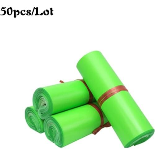 50Pcs/Lot New PE Courier Bags Frosted Self-Seal Adhesive Express Bag Waterproof Thick Envelope Mailer Postal Poly Mailing Bags