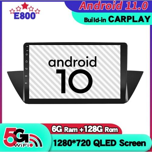 NEW 6GB Ram 128GB Rom 9Inch Car Radio Android 10.0 Multimedia Autoradio Stereo For BMW X1 E84 2012 GPS Navigation