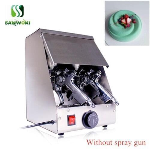 Airbrush Sprayer warming machine cake coating spray gun insulation machine stainless steel cake paint spraying machine warmer