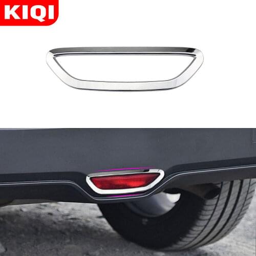 KIQI Car Chrome Rear Brake Light Decoration Cover Trim Brake Lights Stickers for Toyota C-HR CHR 2016-2020 Accessories