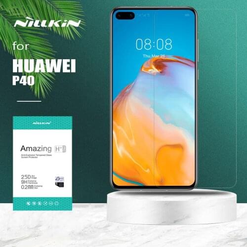 For Huawei P40 Glass Nillkin H+ Pro 2.5D 0.2MM Ultra-Thin Tempered Glass Screen Protector for Huawei P40 Protective Glass Film