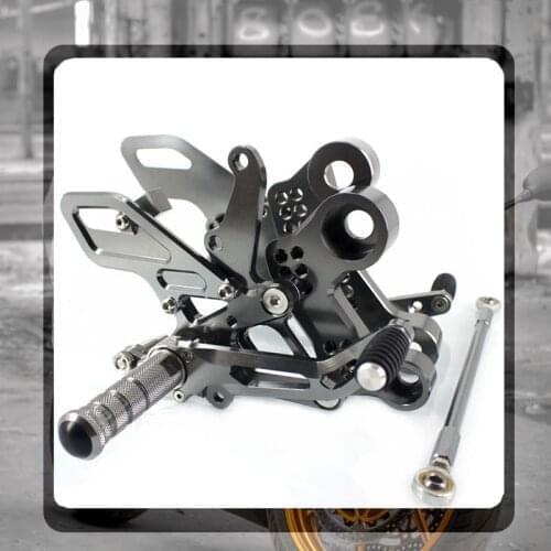 For YAMAHA MT-09 MT09 MT 09 FZ-09 FZ 09 FZ09 2014 2015 2016 2017 Motorcycle CNC Footrest Rear Sets Adjustable Rearset Foot Pegs