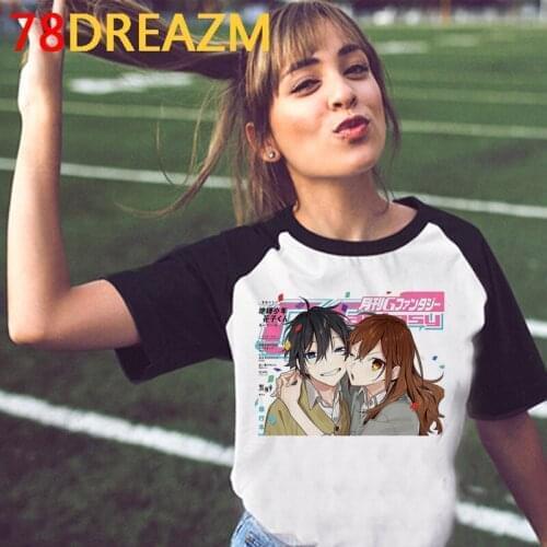 Horimiya Hori San to Miyamura Kun t-shirt women harajuku vintage streetwear aesthetic ulzzang t-shirt summer top vintage