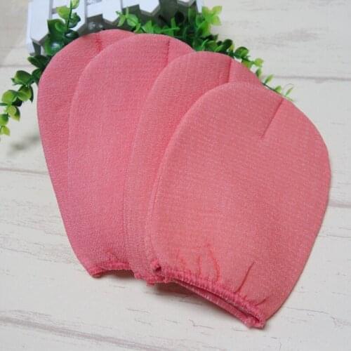 5pcs/lot italy towel korea glove viscose scrub mitt body scrub glove