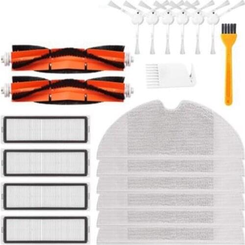 HOT!-Hepa Filter Main Brush Mop Cloth Replacement Kits for Xiaomi 1C / STYTJ01ZHM Robot Vacuum Cleaner Accessories