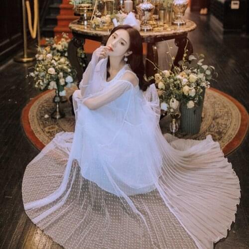 2020 Fashion The New Mesh Embroidery Strap Dress Two-piece Suit Free Shipping