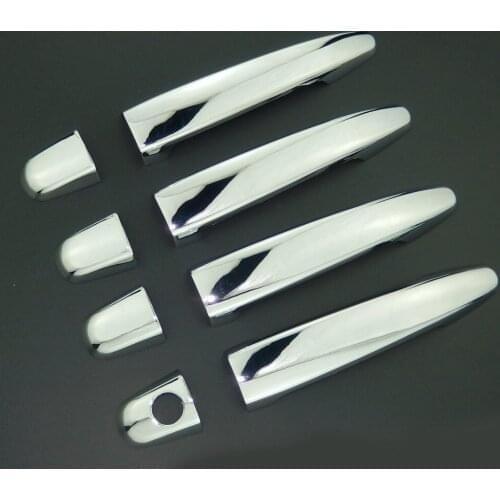 For Toyota 4Runner Facelifted 2005-2008 ABS Car Styling Chrome Side Door Handle Cover Trim 2006 2007 2008