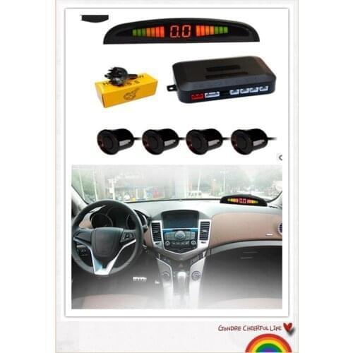 Car Parktronic LED Parking Sensor With 8 Sensors Reverse Backup Car Parking Radar Monitor Detector System for Lexus LF-Gh SC