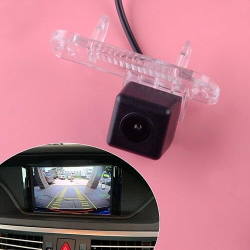 Car Reverse Rear View Backup Camera fit for Mercedes CLS E C W203 W211 W219 2007 Backlight Compensation NTSC 640 (H)x480 (V)
