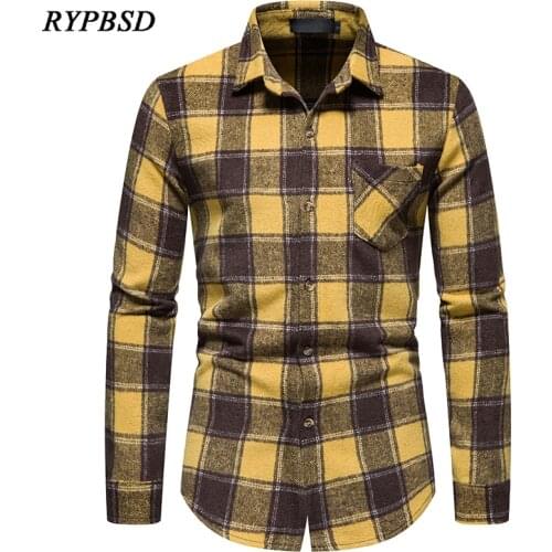 Мужские фланелевые рубашки RYPBSD China At AliExpress