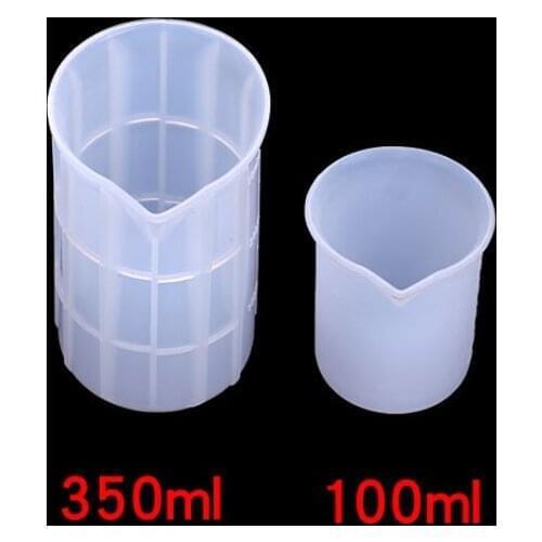 DIY crystal drops silicone mold measuring cup 350ml 19043