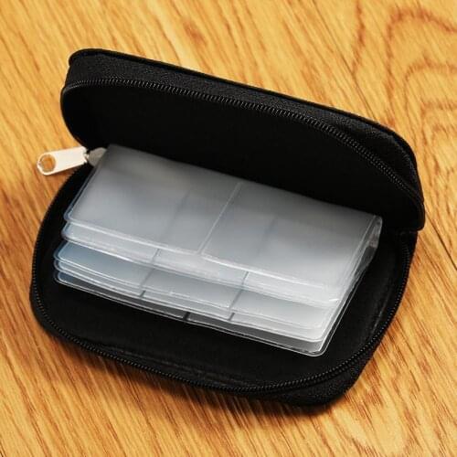 Memory Card Storage Bag Carrying Case Holder Wallet 22 Slots for CF/SD/Micro SD/SDHC/MS/DS Game Accessories memory card box
