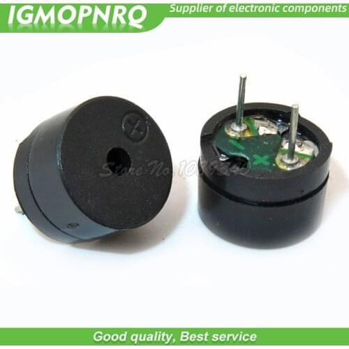 50pcs Universal passive buzzer 12805 AC / 2KHz 3V 5V 12V 16 ohms Universal electromagnetic impedance IGMOPNRQ