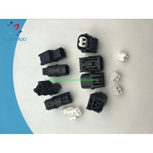 2 Pin/Way Male Female Intake Pressure Sensor Plug Headlight Turn Lights Connector For Honda Accord 6189-7036