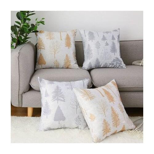 45x45 tree Modern Simple Cushions cover Geometric Printed pillowcase For Living Room Decorative Housse De Coussin