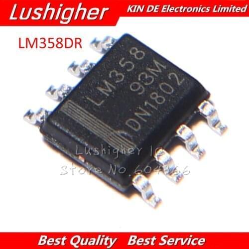 50PCS LM358 LM358DR SOP8 LM358 LM358D SOP LM358DT SMD LM358DR2G New Original