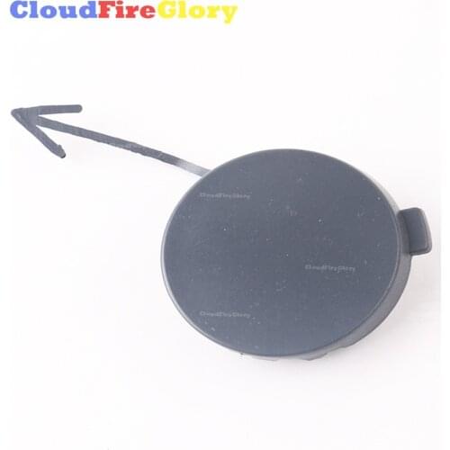 CloudFireGlory For VW POLO 2010 2011 2012 2013 2014 2015 2016 2017 Front Bumper Tow Eye Hook Cap Cover Trim Unpainted 6RD807241
