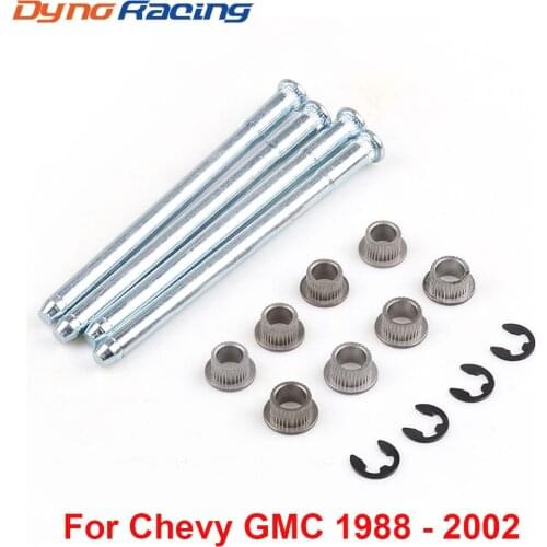 Door Hinge Pins Pin and Bushing Kit For 88-02 Chevy For GMC Fullsize Truck SUV 1988-2002 BX101922