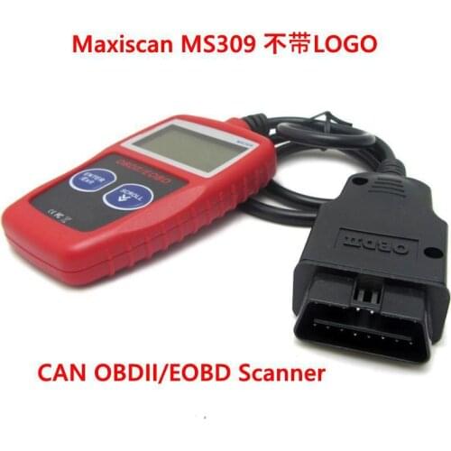 MaxiScan MS309 CAN BUS OBD2 car Code Reader EOBD OBD II Diagnostic Tool Car Code Scanner with Multi-languages Car Repair tool