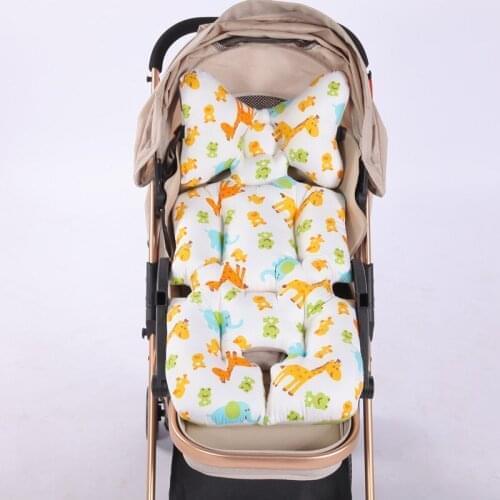 Baby stroller liner baby car safety seat cushion pure cotton cushion baby stroller mattress baby carriage baby stroller accessor