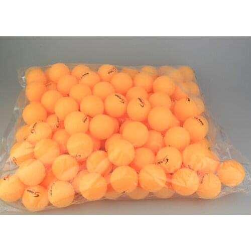 Bag table tennis yellow and white two-color 40 mm standard whole bag table tennis 140