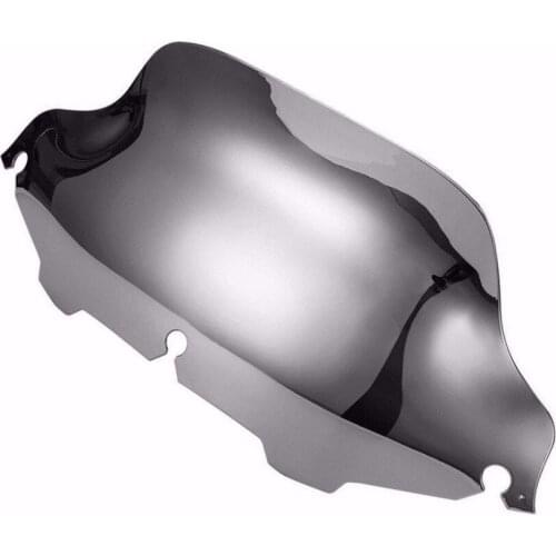 8" Wave Windshield Windscreen For Harley Electra Street Touring Street Glide EFI FLHXI Tri Glide Motorcycle