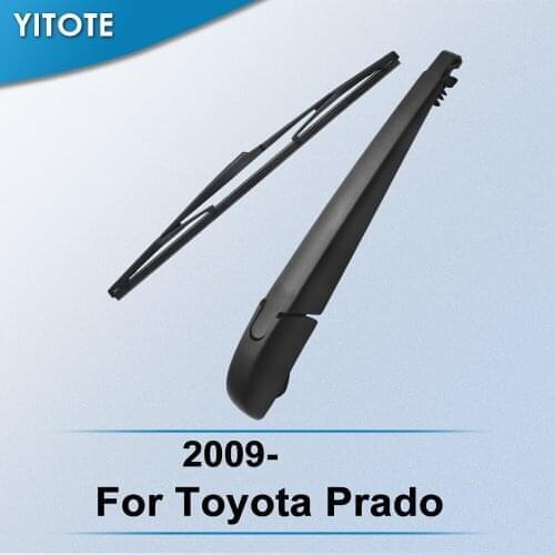 YITOTE Rear Wiper & Arm for Toyota Prado 2009 2010 2011 2012 2013 2014 2015 2016 2017