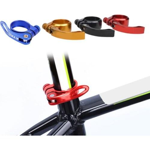 31.8mm Aluminum Tube MTB Bike Bicycle Saddle Seat Clamp Fit For 27.2 / 28.6MM Tube Diameter Seatpost Cycling Bike Accessories