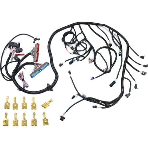 AP02 New For GM 99-03 4.8L 5.3L 6.0L LS LS1 LS6 STANDALONE WIRING HARNESS 4L60E
