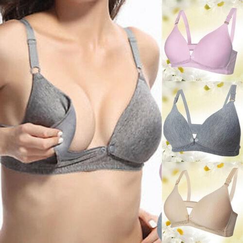 New Hot Maternity Pregnant Nursing Bra Underwired Comfortable and Convenient Breastfeeding Bras Baby Feeding Underwear