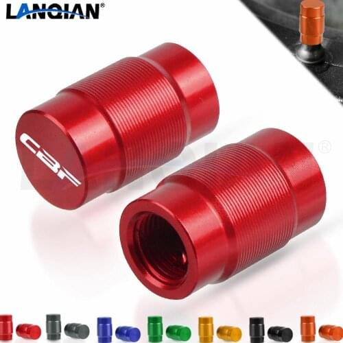 Motorcycle Aluminum Wheel Tire Valve Stem Caps Airtight Covers For Honda CBF 125 150 190 X R 500 600 1000 SA 2006-2020 Parts