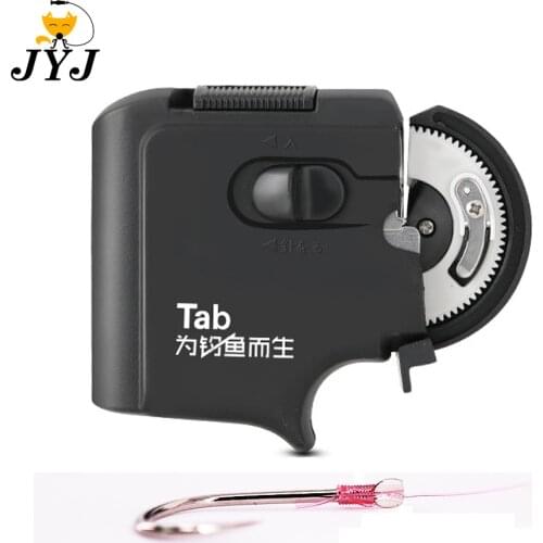 New Design Portable Electric Automatic Fishing Hook Tier Machine Fishing Accessories Tie Fast Fishing Hooks Line Tying Device