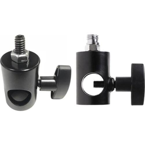 1/4" 3/8" Thread Interface Rapid Adapter Converter Multi Functional Mount Bracket Adapter for Light Stand Photography Speedlight