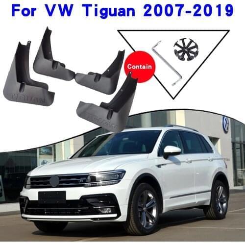 Car Fender Accessories For VW Tiguan MK1 AD1 5N 2007-2019 Mudguards Splash Guards Fender Mudflaps Car Fender Mud Flaps