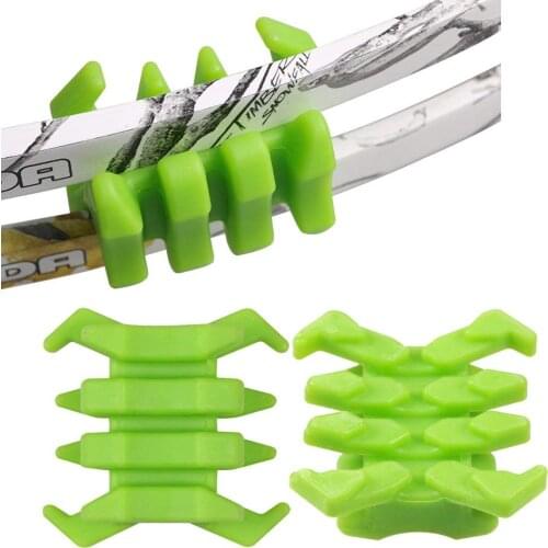 Luoyer 1 Pair Rubber Bow Limbs Vibration Damper Dampener Stabilizer Silencers for Compound Bows Split Limb Archery Accessory